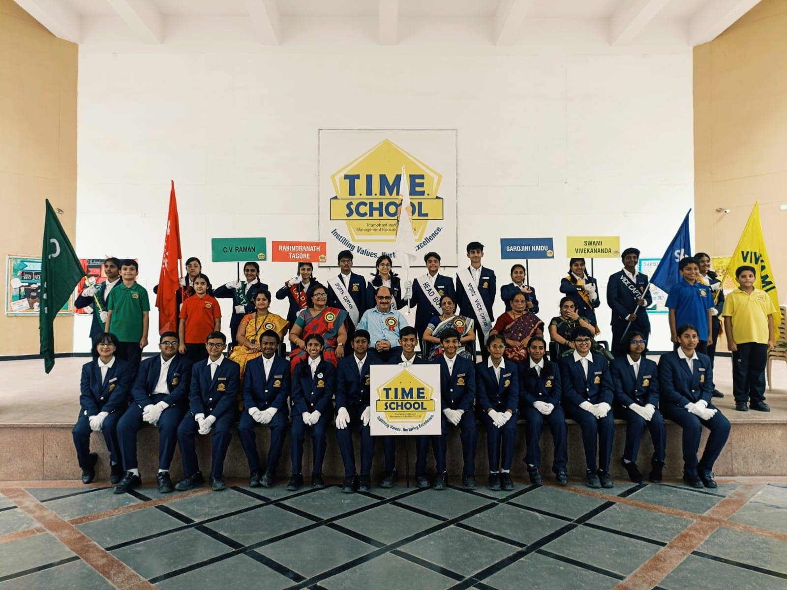 T.I.M.E. School campus background
